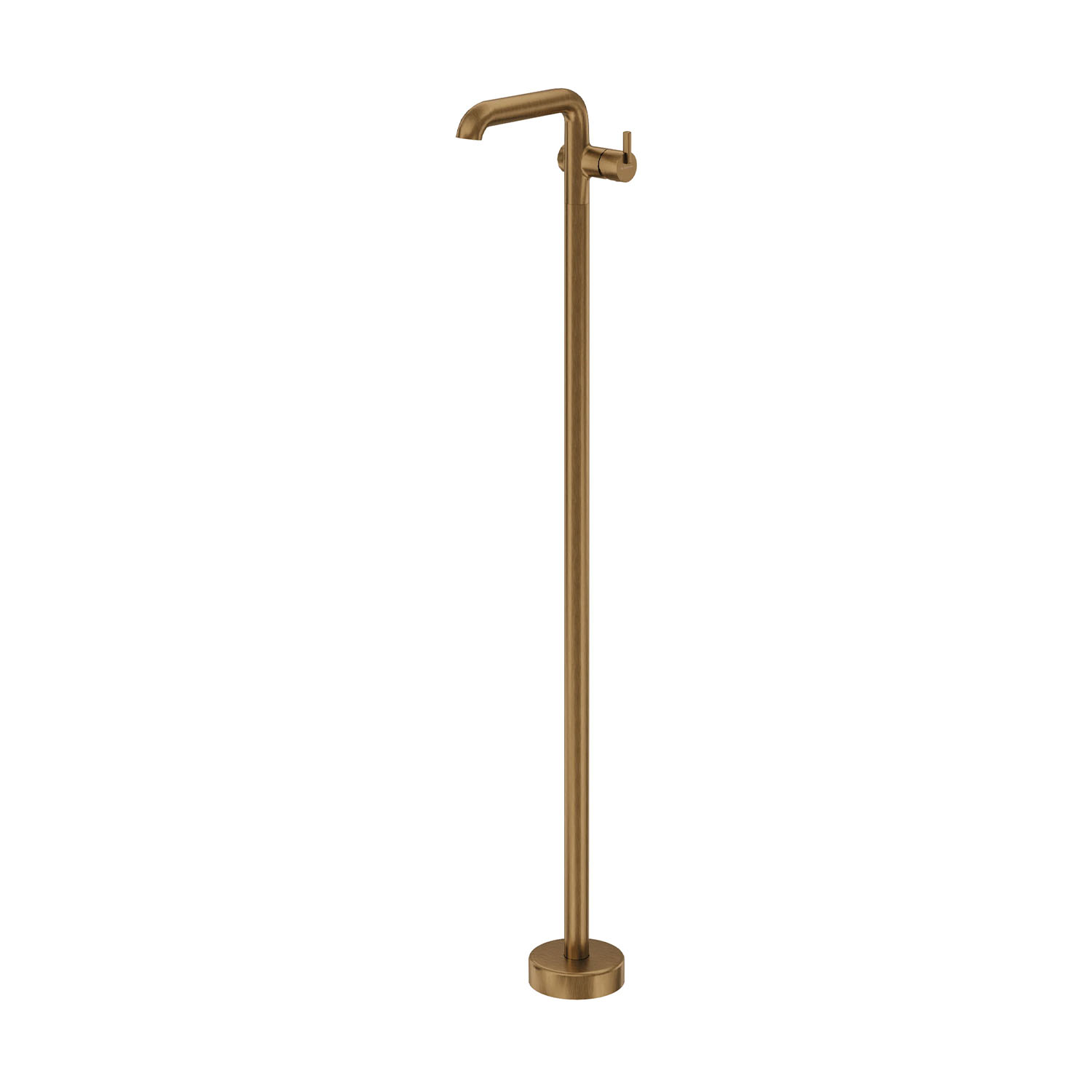 1 Silia Brīvi Stāvošs Izlietnes Maisītājs / Brushed Bronze - Image 1