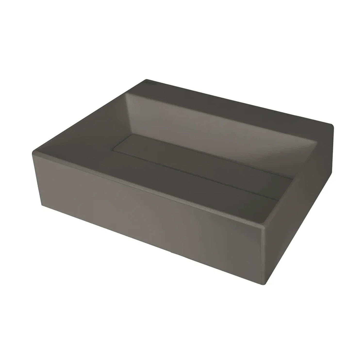 1 Correo Izlietne Ar Vāku / Granīta / Metallic / 500X400 Mm - Image 1