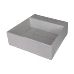 Correo Izlietne Ar Vāku / Granīta / Grey Metallic / 400X400 Mm