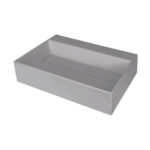 Correo Izlietne Ar Vāku / Granīta / Grey Metallic / 600X400 Mm