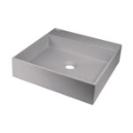 Correo Uz Virsmas Izlietne / Grey Metallic / 400X400 Mm