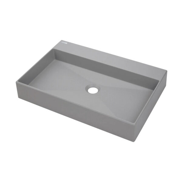 Correo Top Izlietne, Grey Metallic, 600X400Mm