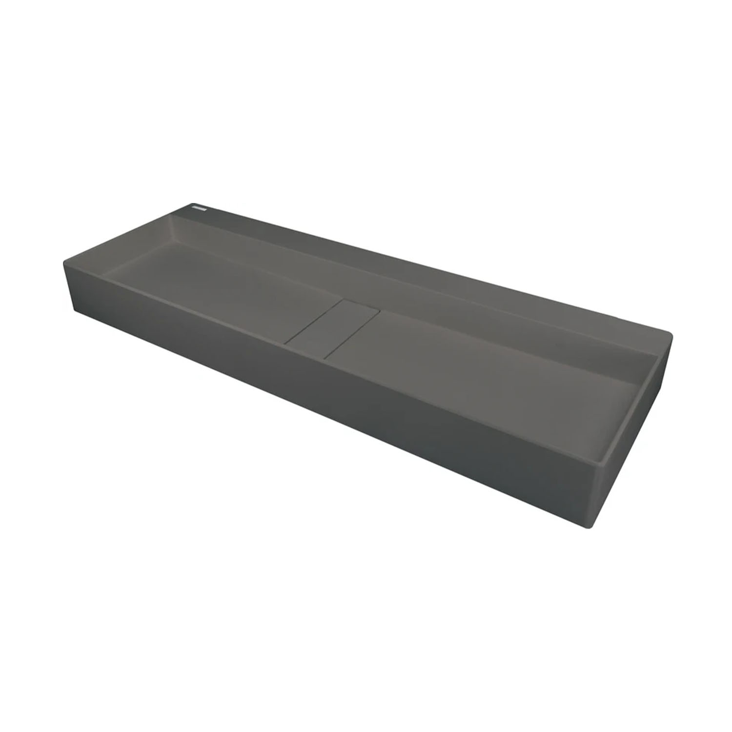 1 Blur Izlietne / 1000X400 Mm / Metallic / Ar Rozeti - Image 1