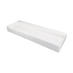 Blur Izlietne / 1000X400 Mm / Alabaster / Ar Rozeti