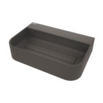 Arnika Izlietne Ar Vāku / Granīta / Metallic / 605X405 Mm