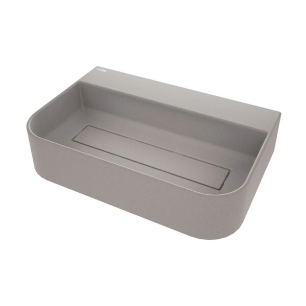 Arnika Izlietne Ar Vāku / Granīta / Grey Metallic / 605X405 Mm