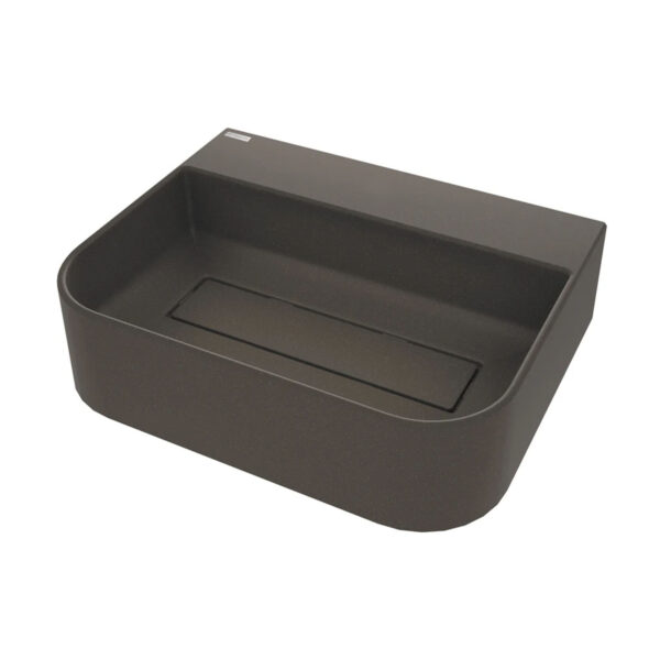 Arnika Izlietne Ar Vāku / Granīta / Metallic / 505X405 Mm