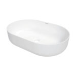 Round Ovāla Uz Virsmas Izlietne / 580X380 Mm