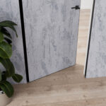 Sleptās durvis AL BLACK - Image 5