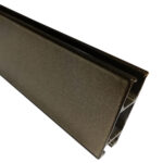 Aizkaru karnīze SQUARE LINE antīks zelts