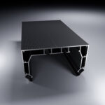 Alumīnija gardina DEEP B2 Melns