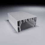 Alumīnija gardina DEEP P3 Balts