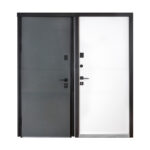 Ārdurvis COTTAGE modelis 703 Antracīts/Balts satīns