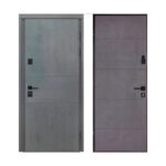 Ārdurvis TERMO HOUSE 703/191 Antracīts/Betons antracīts