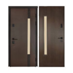 Ārdurvis TERMO HOUSE 705/428 Venge tumšs