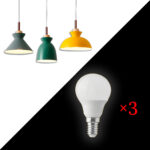 Piekaramais LED gaismeklis Indoor-025 (20W) + LED spuldze E14 A60 10W WW