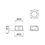 Dimmējams sensora slēdzis TOM - Image 4