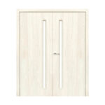 Divviru iekšdurvis SIMPLE 3 Ostin ozols ar stiklu