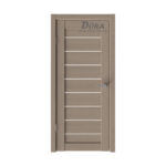 Iekšdurvis FLASH-8 ar PVC grey soft