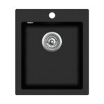 Izlietne granīta BLACK METALLIC