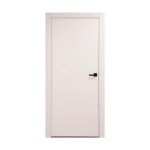 Bīdāmās durvis ERIS Balts matēts pilnas