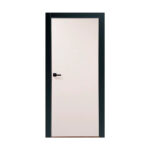 Iekšdurvis ERIS balts matēts + melns
