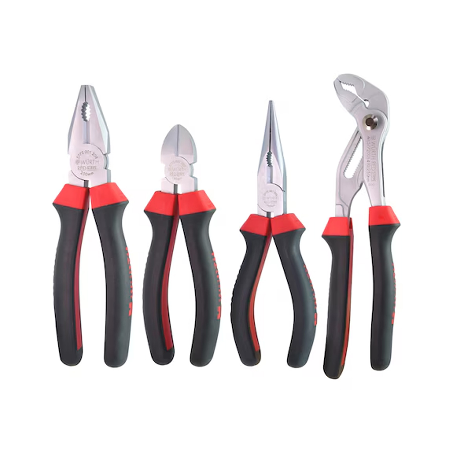 KNAIBĻU-SORTIMENTS-4.-GAB-REDSTRIPE Knaibļu komplekts 1, 4 gab. REDSTRIPE - Image 1