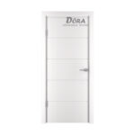 Iekšdurvis LINE X balta