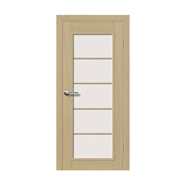 Iekšdurvis Modena Kristal-L White Oak