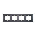 4G sienas rāmis Novella melns