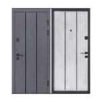 Ārdurvis PREMA B-434 Modelis 435 Betons antracīts