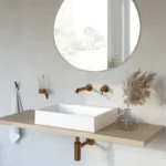 Silia Iebūvējams Izlietnes Maisītājs / Brushed Bronze - Image 2