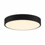 Virsapmetuma LED griestu dimējams gaismeklis (60W, 6800 lm, D480×H80) melns