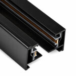 Vienfāzes sliede Track melns (1m)