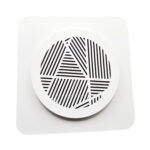 Magnētiskais ventilācijas režģis (apaļveida) balts