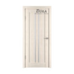 Iekšdurvis VERTICAL-1 ar PVC kapučīno