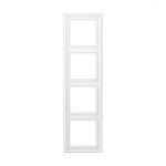 4-vietīgs rāmis balts matēts, LS990