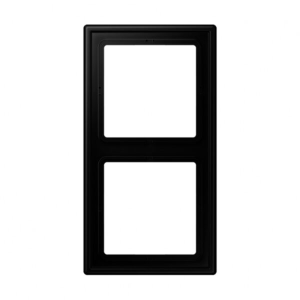 2-vietīgs rāmis melns matēts, LS990