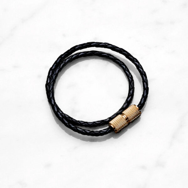 Dubults aproce / melns / misiņš