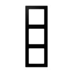 3-vietīgs rāmis melns matēts, LS990